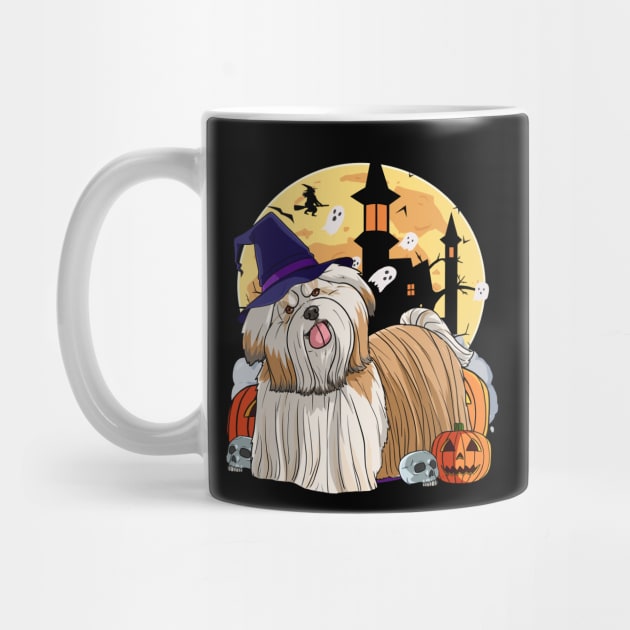 Shih Tzu Halloween Witch Pumpkin by Noseking